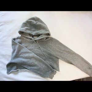 cropped HM hoodie